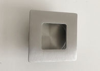 concealed hidden handles stainless steel matetial cabinet flush pull handle for  furniture